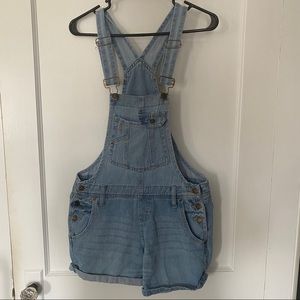 LEI Jean Overall Shorts, Size S